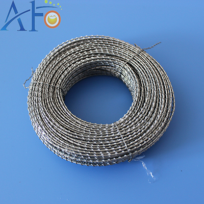 Two stranded galvanized iron wire X03